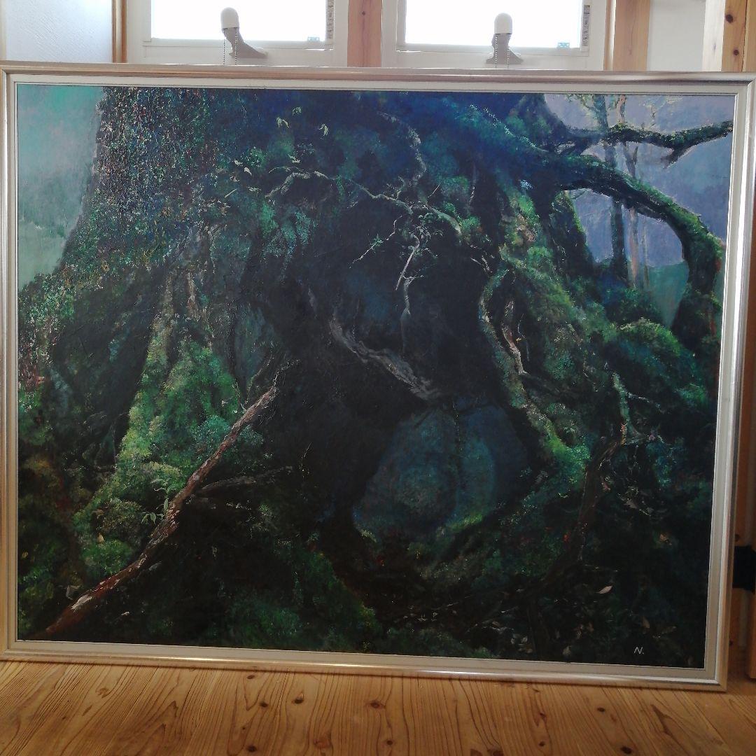 油絵　F100　額縁は付きません。