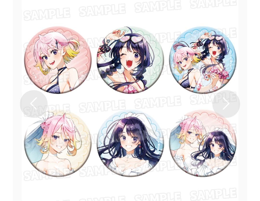 アネモネは熱を帯びる　描き下ろし缶バッジコレクション