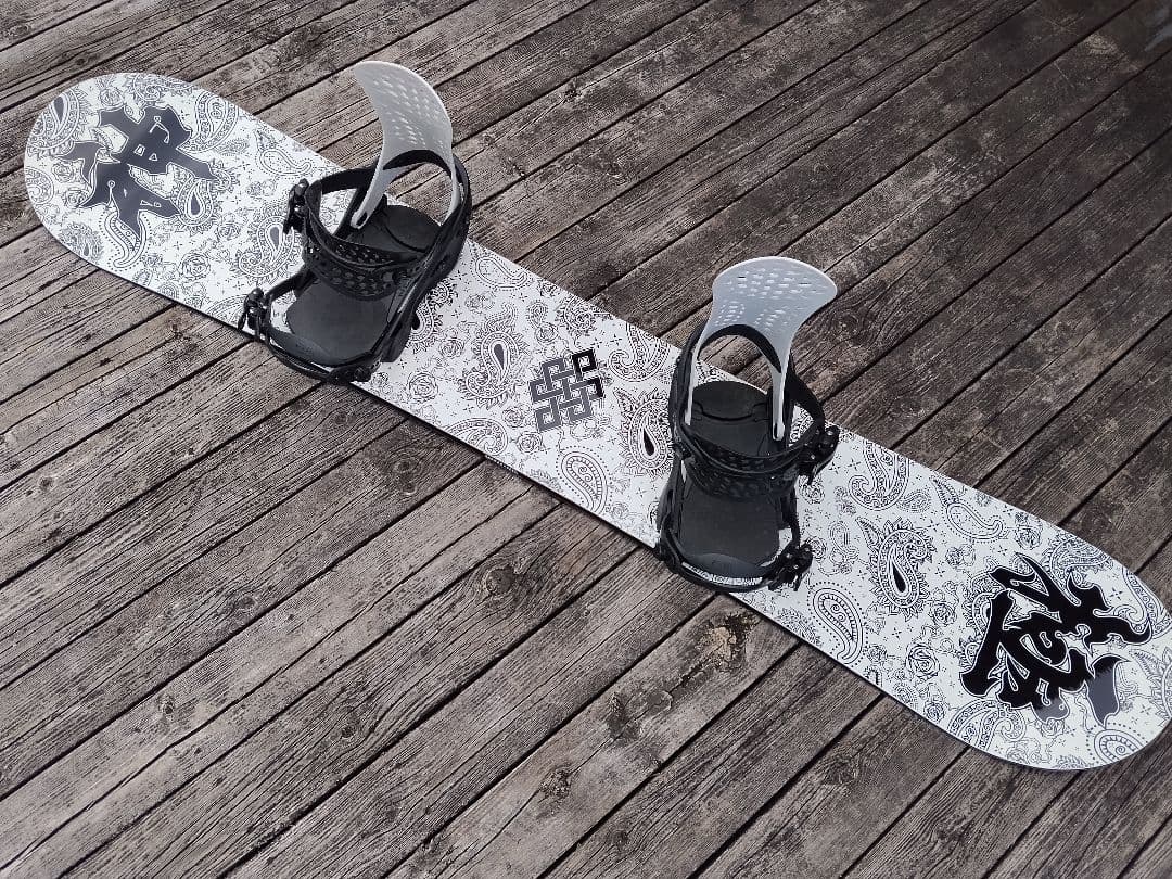 スノーボード 2点セット 極道神風蹴 空人 142cm FLUX PR