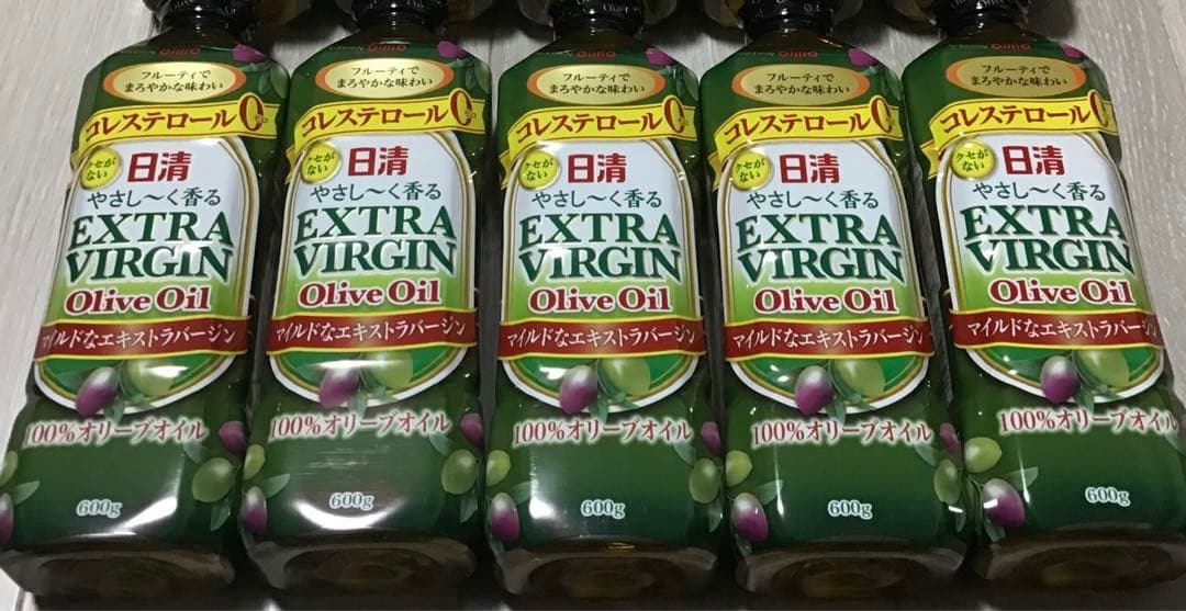 日清 やさし〜く香るエキストラバージンオリーブオイル600g １０本