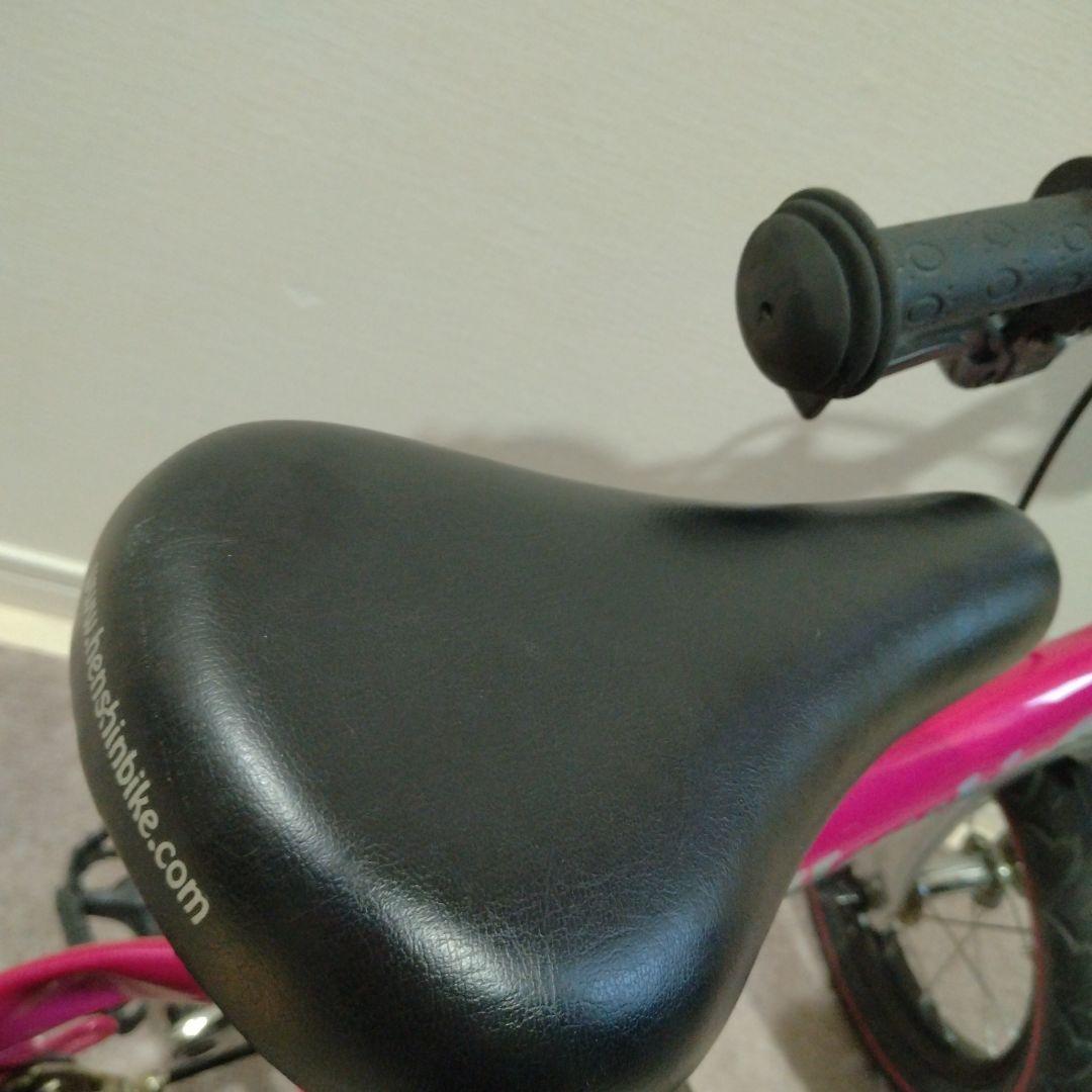 へんしんバイク　ピンク　１２インチ