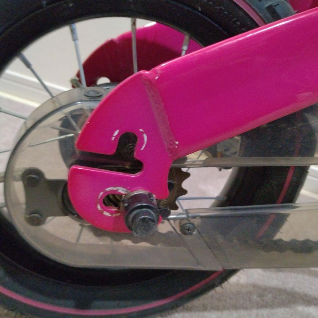 へんしんバイク　ピンク　１２インチ