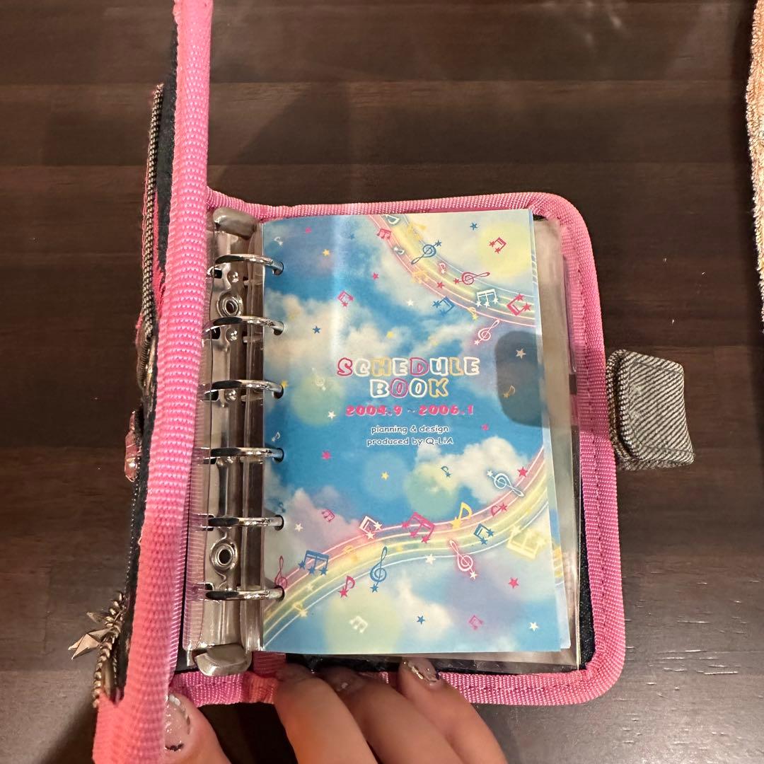 【平成当時レア】シール帳 えんじぇるラビリン　デニム チェーン　クローバー