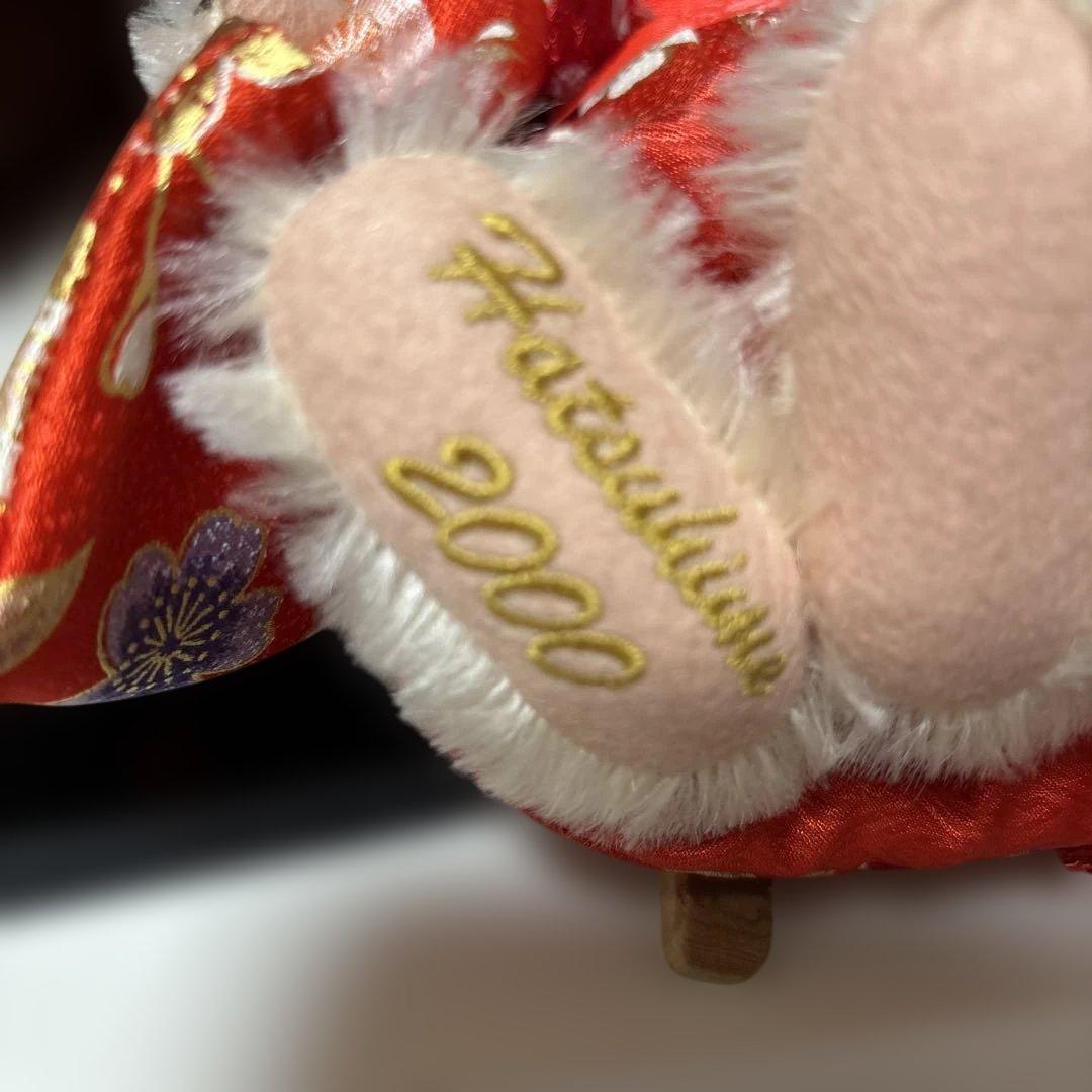 シュタイフ　白タグ　2000 Hatsuhime 鑑定書付き