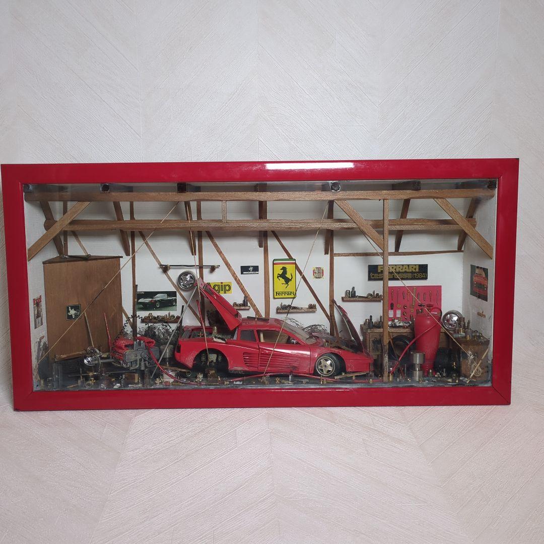 パトリック　リシャール　ガレージ　模型　フェラーリ