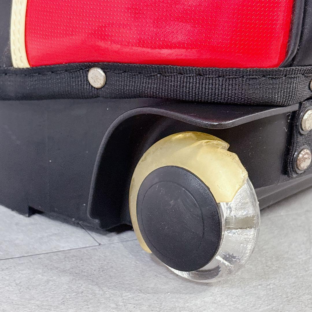 V857 激レア！スリクソン キャディバッグ ゴルフバッグ キャリー キャスター