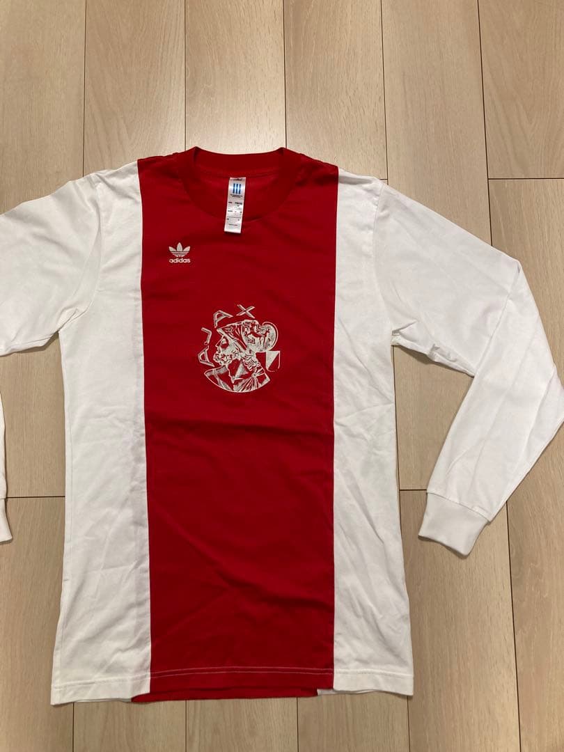 adidasoriginals AJAX アヤックス 長袖シャツ M 赤/白