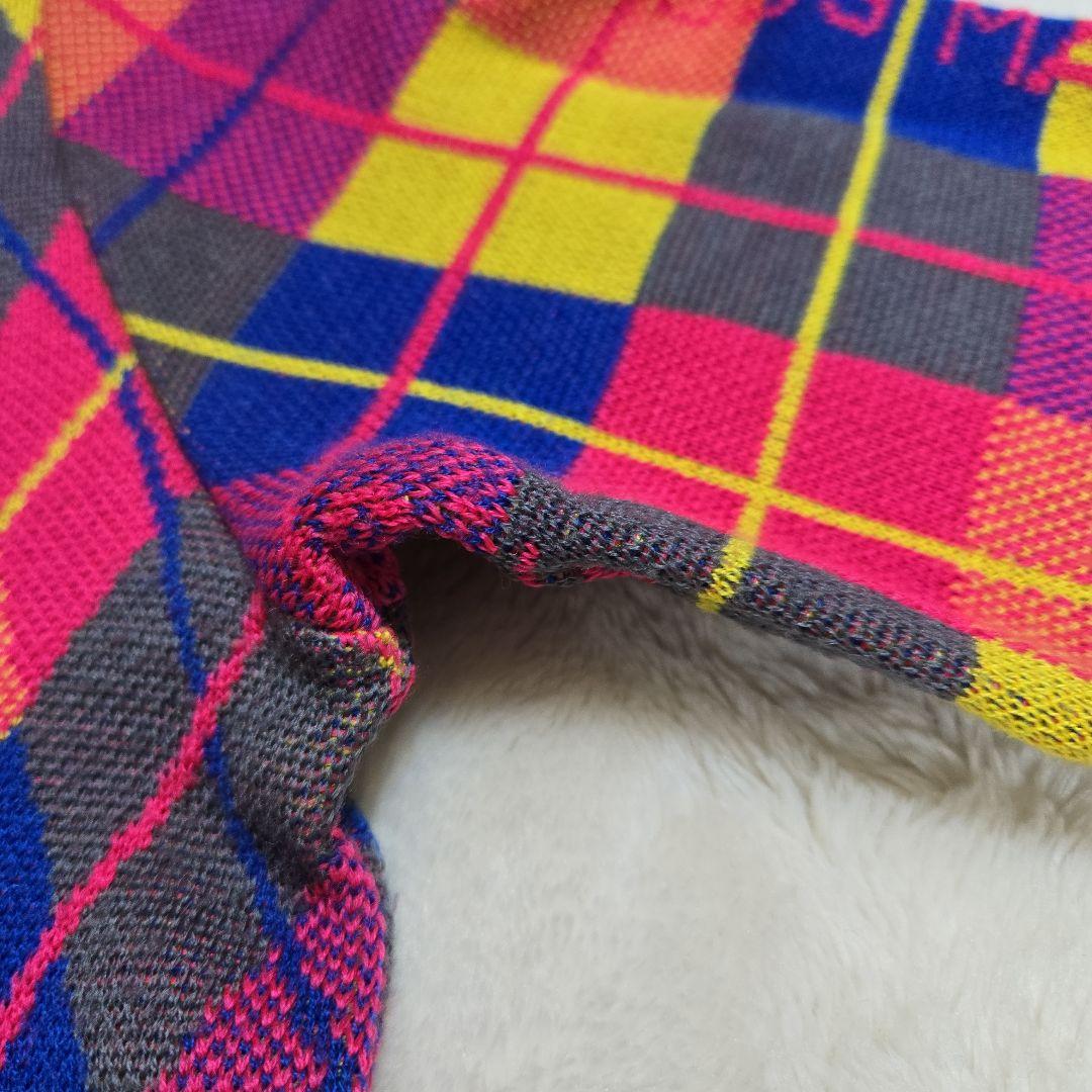 美品 マークアンドロナ アーガイル柄 セットアップ 日本製 近年モデル