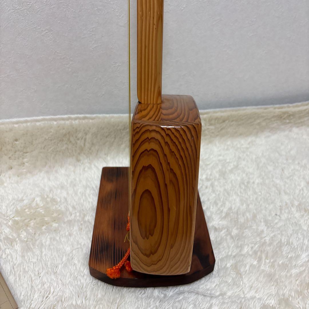 箱三味線　ごったん　黒木之製　木製三味線 3弦