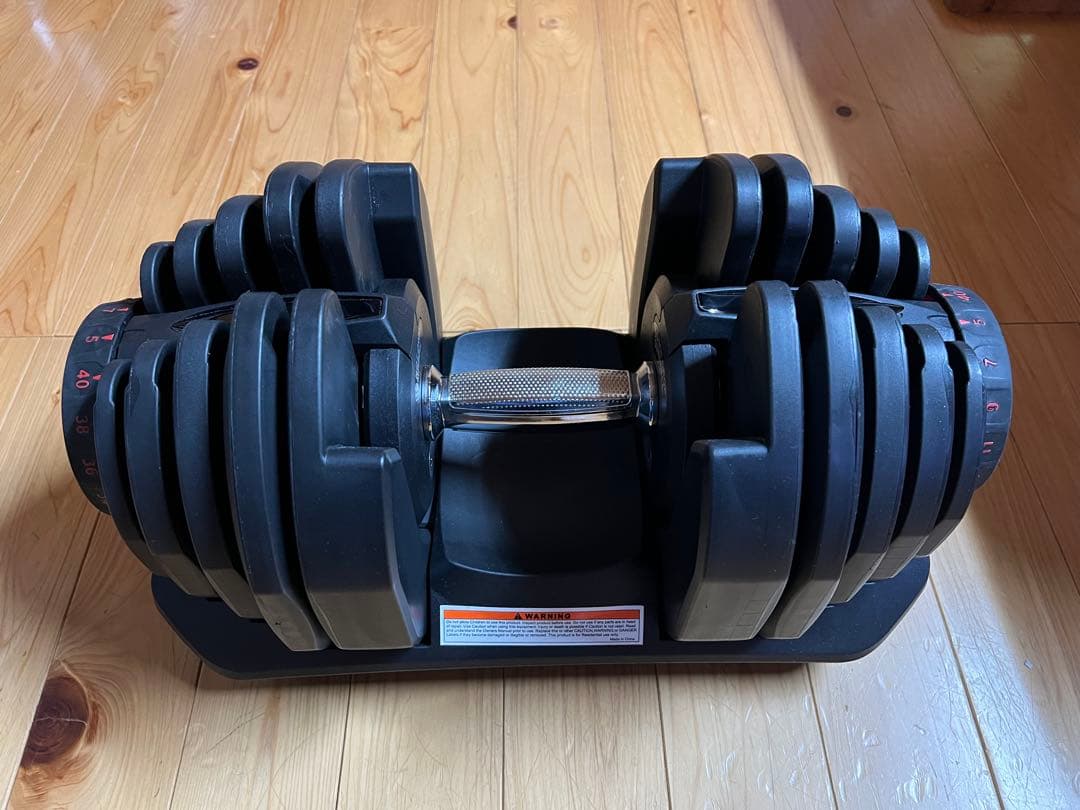 可変式ダンベル 5〜40kg 17段階 1set ①