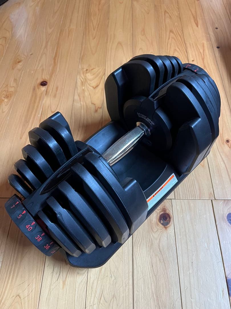 可変式ダンベル 5〜40kg 17段階 1set ①