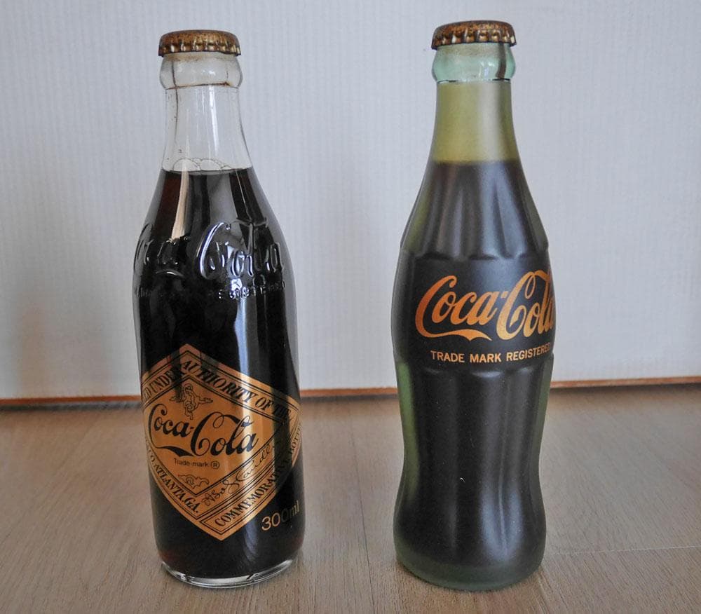 温*人様 コカ・コーラ 100周年記念　+　2000年限定　ボトル3本セット