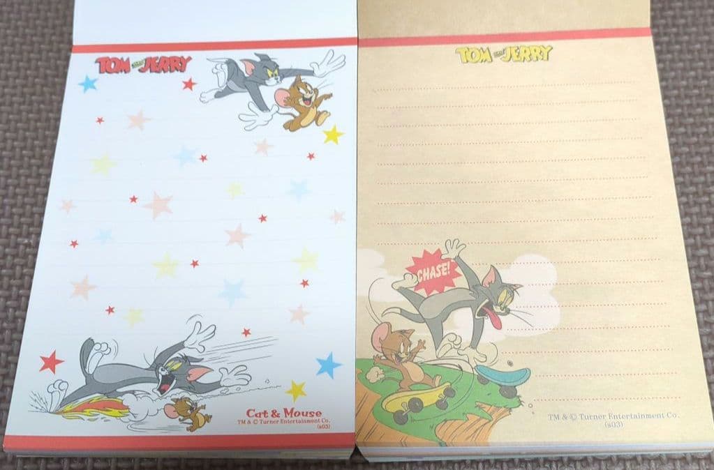 平成レトロ　メモ帳　トムとジェリー　トムジェリ　2冊セット