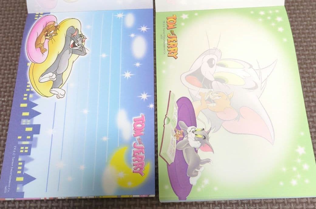 平成レトロ　メモ帳　トムとジェリー　トムジェリ　2冊セット