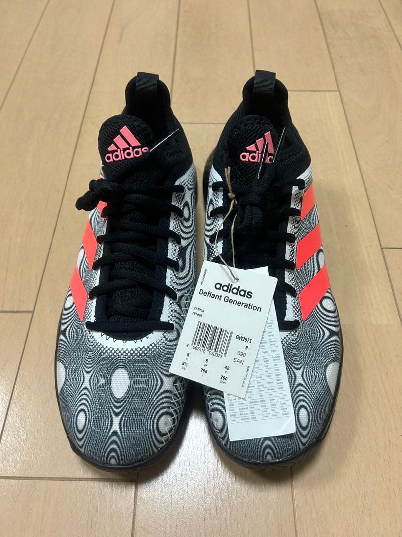 adidas Defiant Generation テニスシューズ 6.5