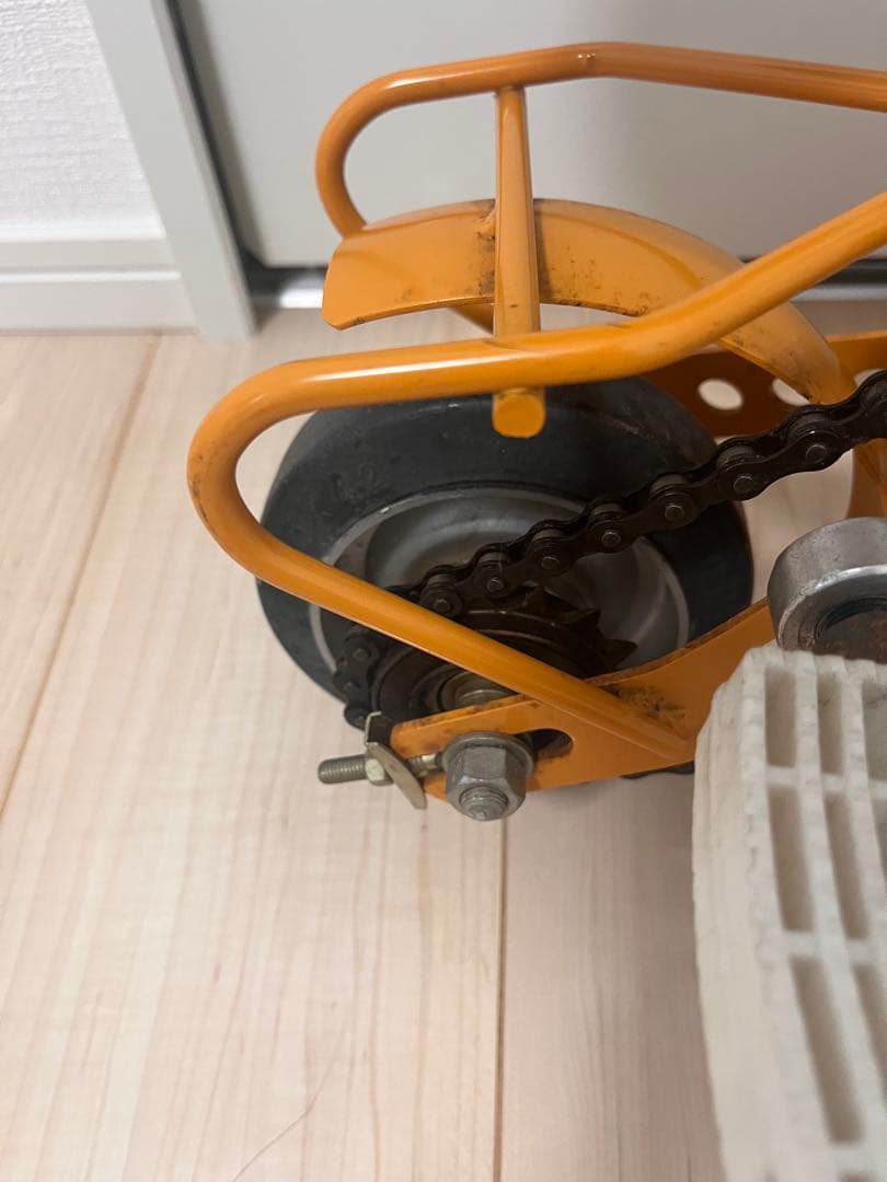 ミニ自転車　アンティーク　ツノダ　豆チャリ