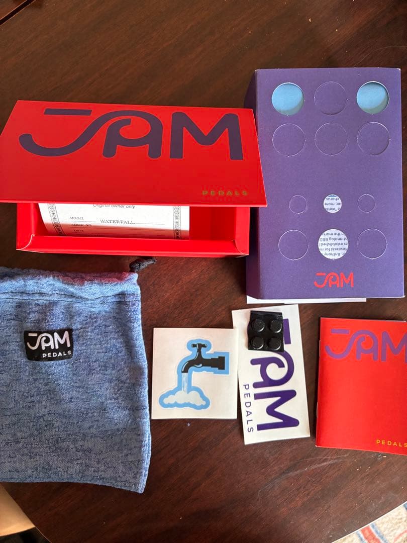 ギター JAM Pedals water fall