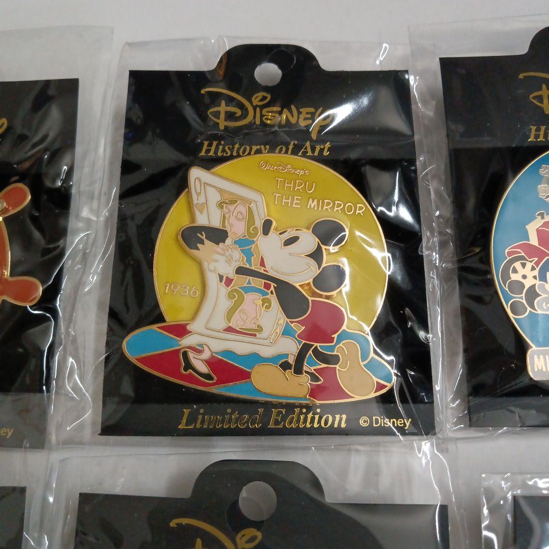 ディズニー　ヒストリーオブアート　ピンバッジ　ミッキー