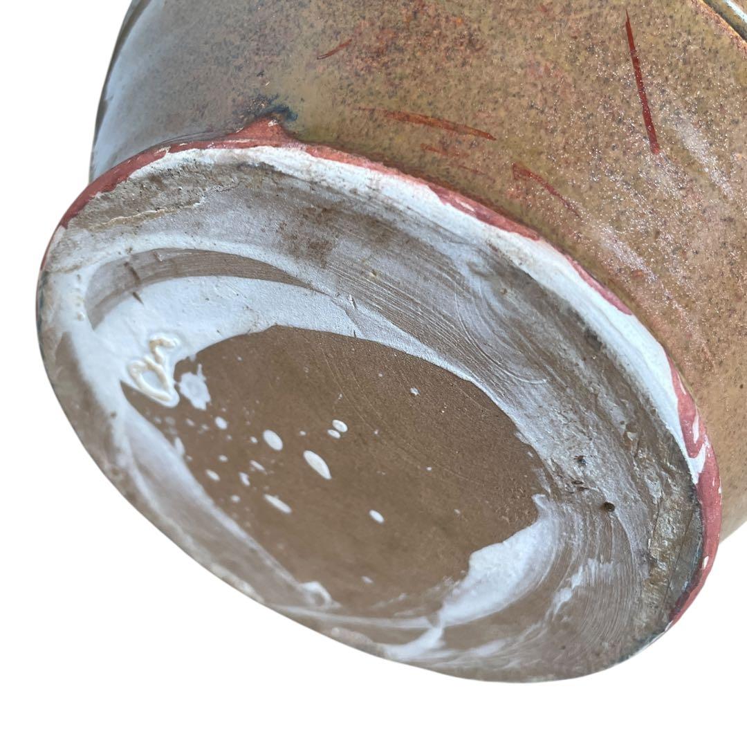 【小鹿田焼】 壺 花瓶 花器 フラワーベース 民芸 民藝 バーナードリーチ 柳