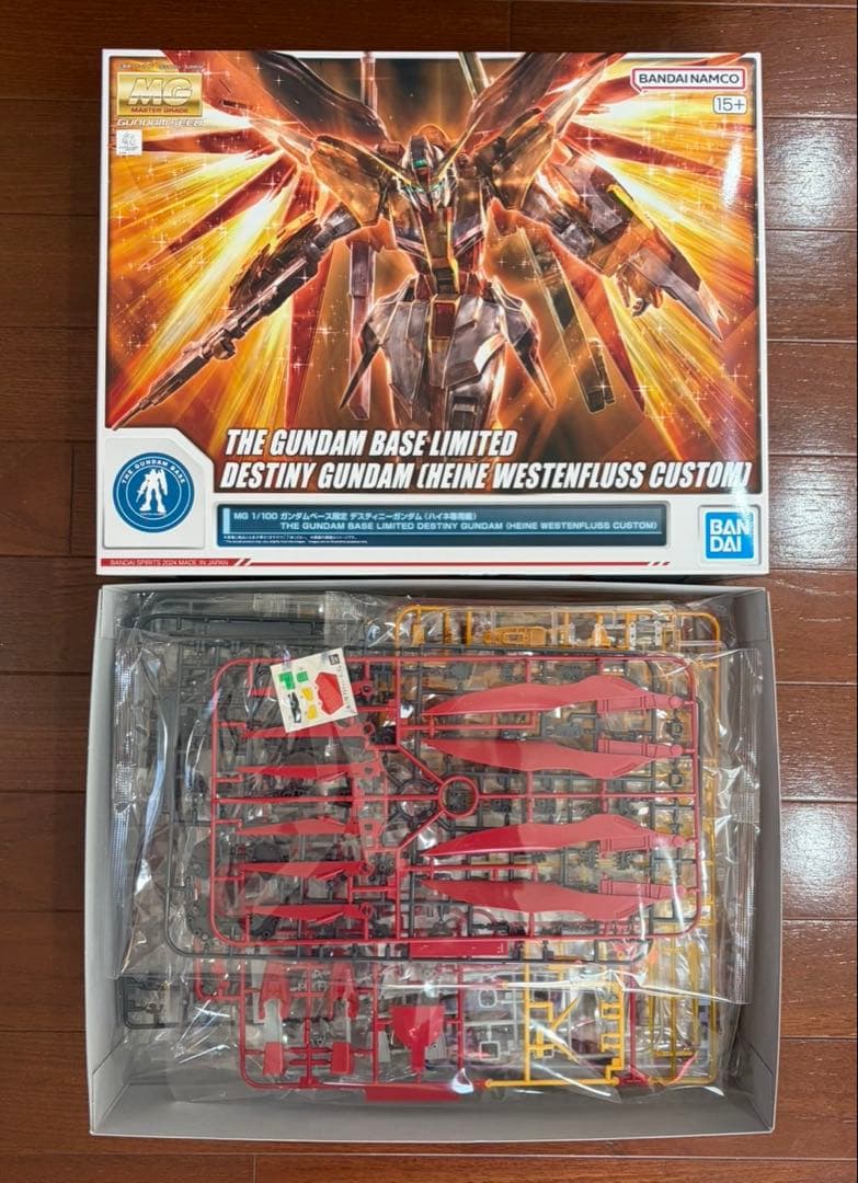 MG GB限定デスティニーガンダム＆HG SpecII&ゼウスシルエット