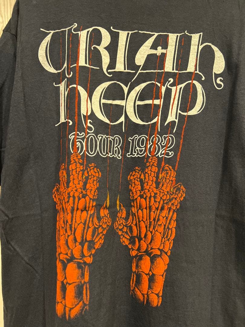 80s Uriah Heep ABOMINOG 1982ツアーヴィンテージT