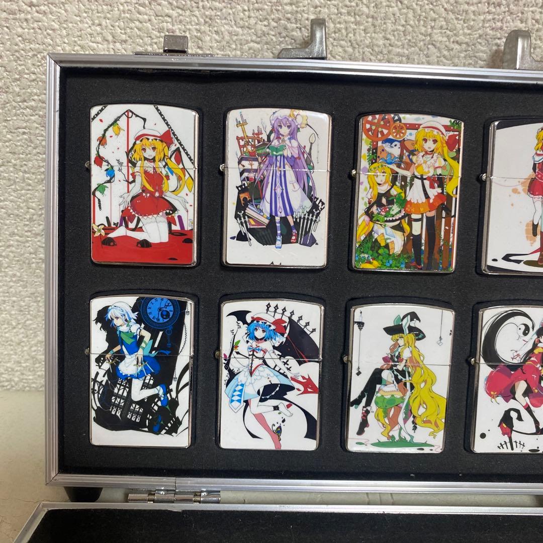 東方project 美少女　オイルライター　セット　zippo 風　TH