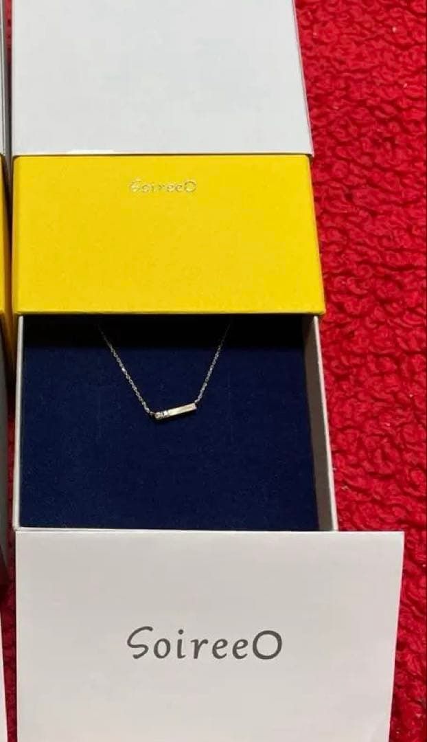 ソワレオー　soireeo 西島隆弘　Nissy ネックレス　K10