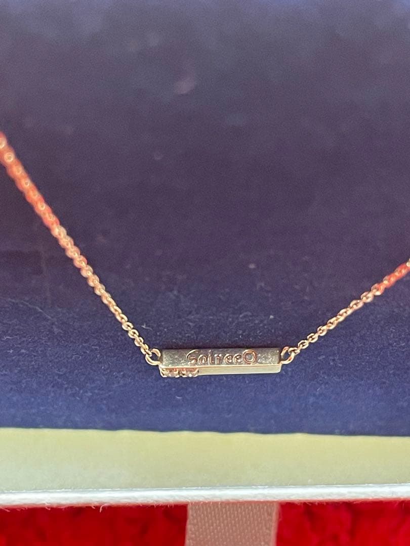 ソワレオー　soireeo 西島隆弘　Nissy ネックレス　K10