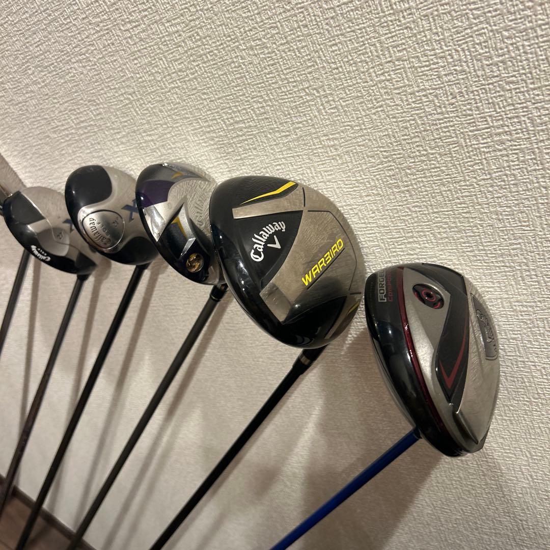キャロウェイ他　メンズS 14本　右利き　ゴルフクラブセット