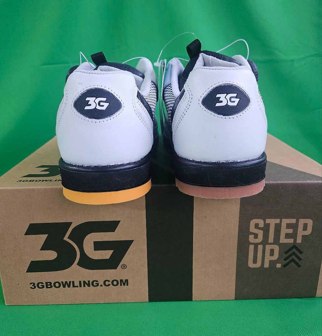 3G Racer ボウリングシューズ ホワイト/ブラック