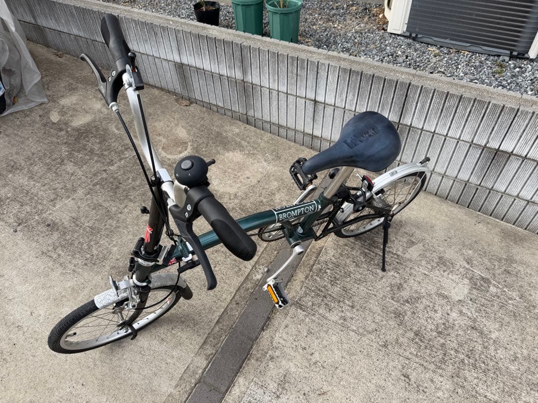 Brompton 折りたたみ自転車 グリーン
