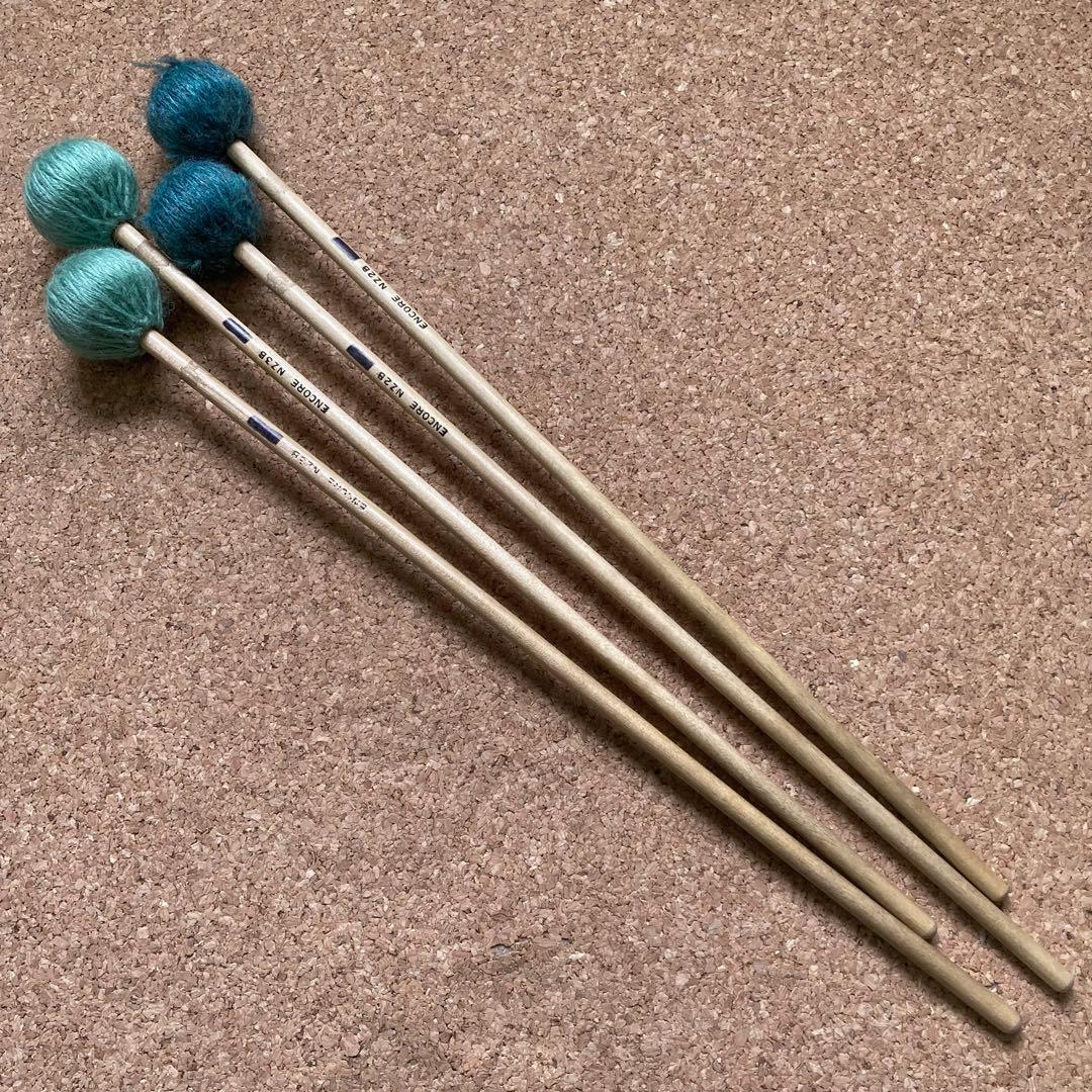 ENCORE NZ2B,NZ3B マリンバマレット バーチ柄