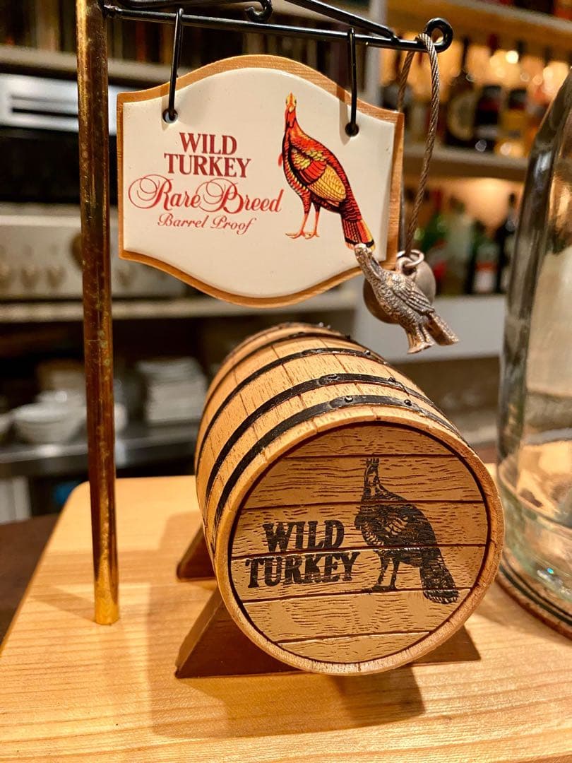 ワイルドターキー レアブリード用ディスプレイ台 ビンテージ品！超レア！美品！