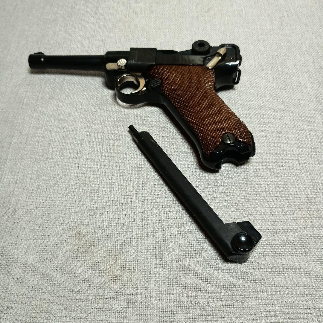 ポイント製 コッキングエアガン ルガーP08 トイガン 18才以上用