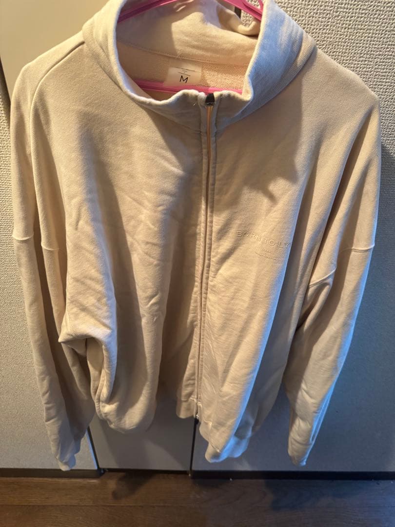 LYFTオーバーサイズジップアップスウェット