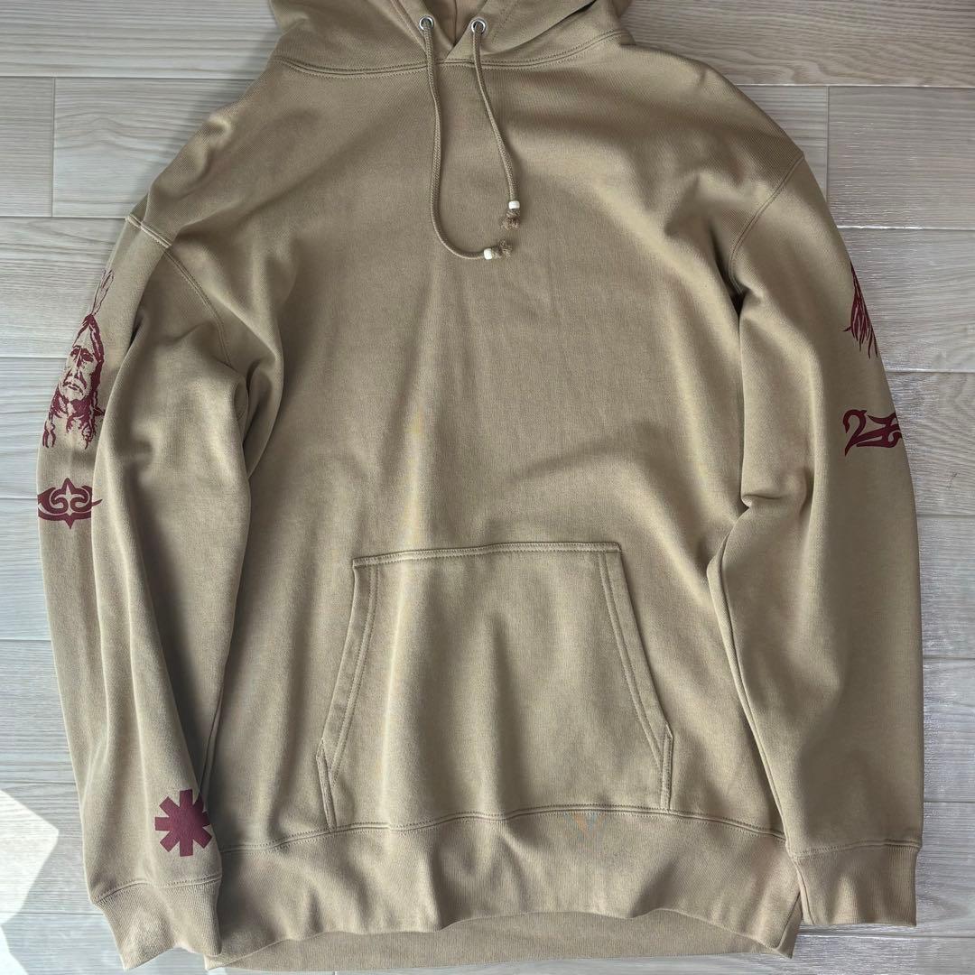 レッチリ アンソニーキーディス タトゥー パーカー Lサイズ