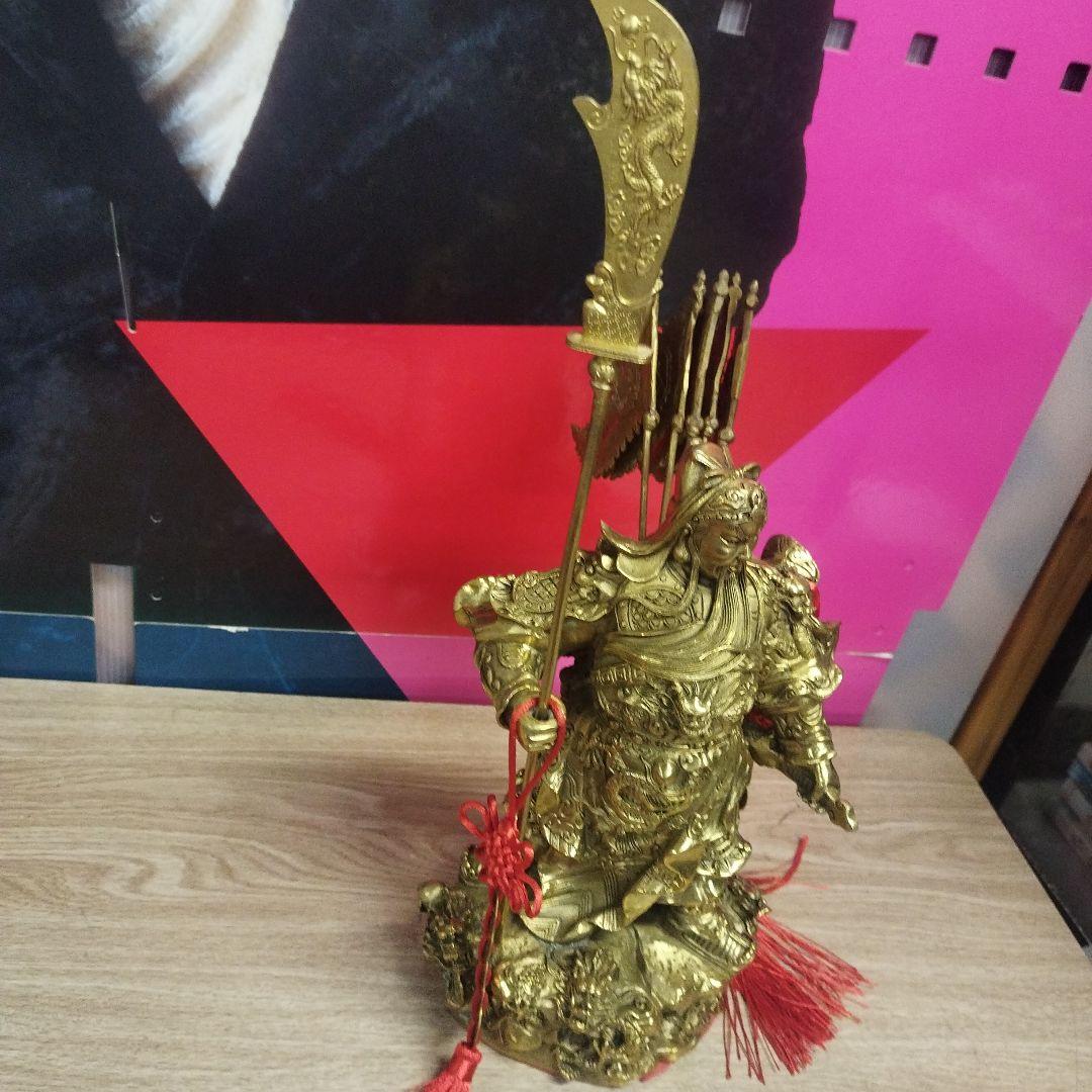 三国志　関羽　置物　神様　金運の神様