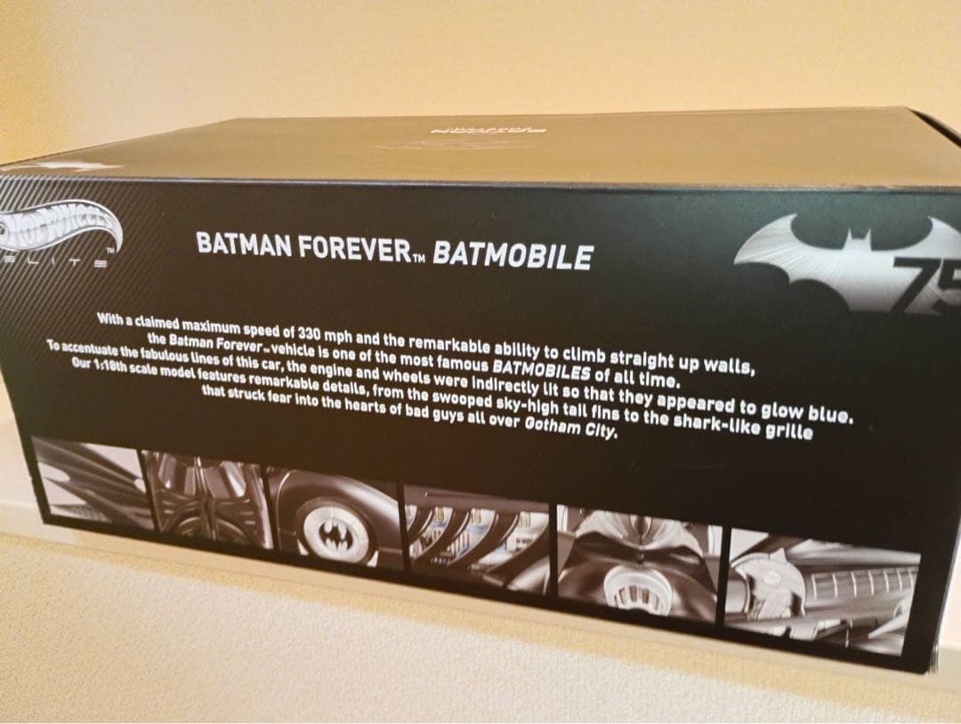 ホットウィール 1/18バットマンフォーエバー バットモービル[マテル]