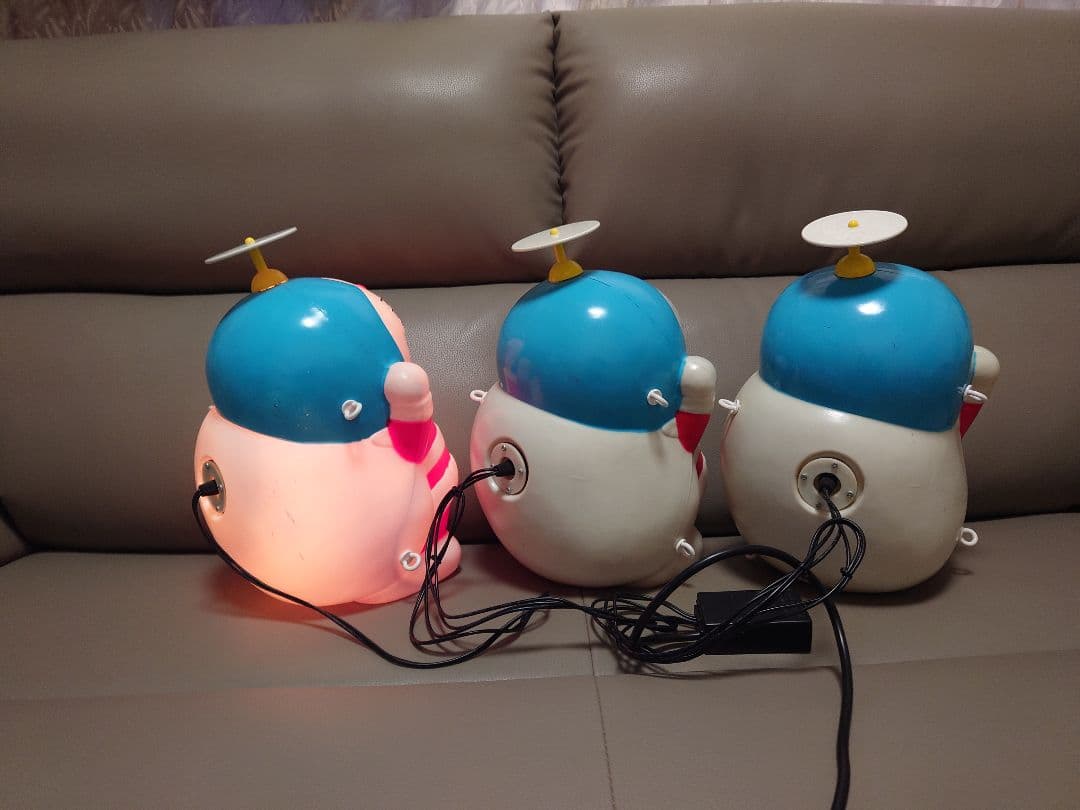 クリスマスイルミネーション空飛ぶドラえもん