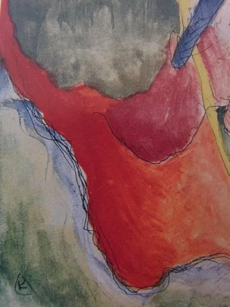 Wassily Kandinsky、、画集画、額装付