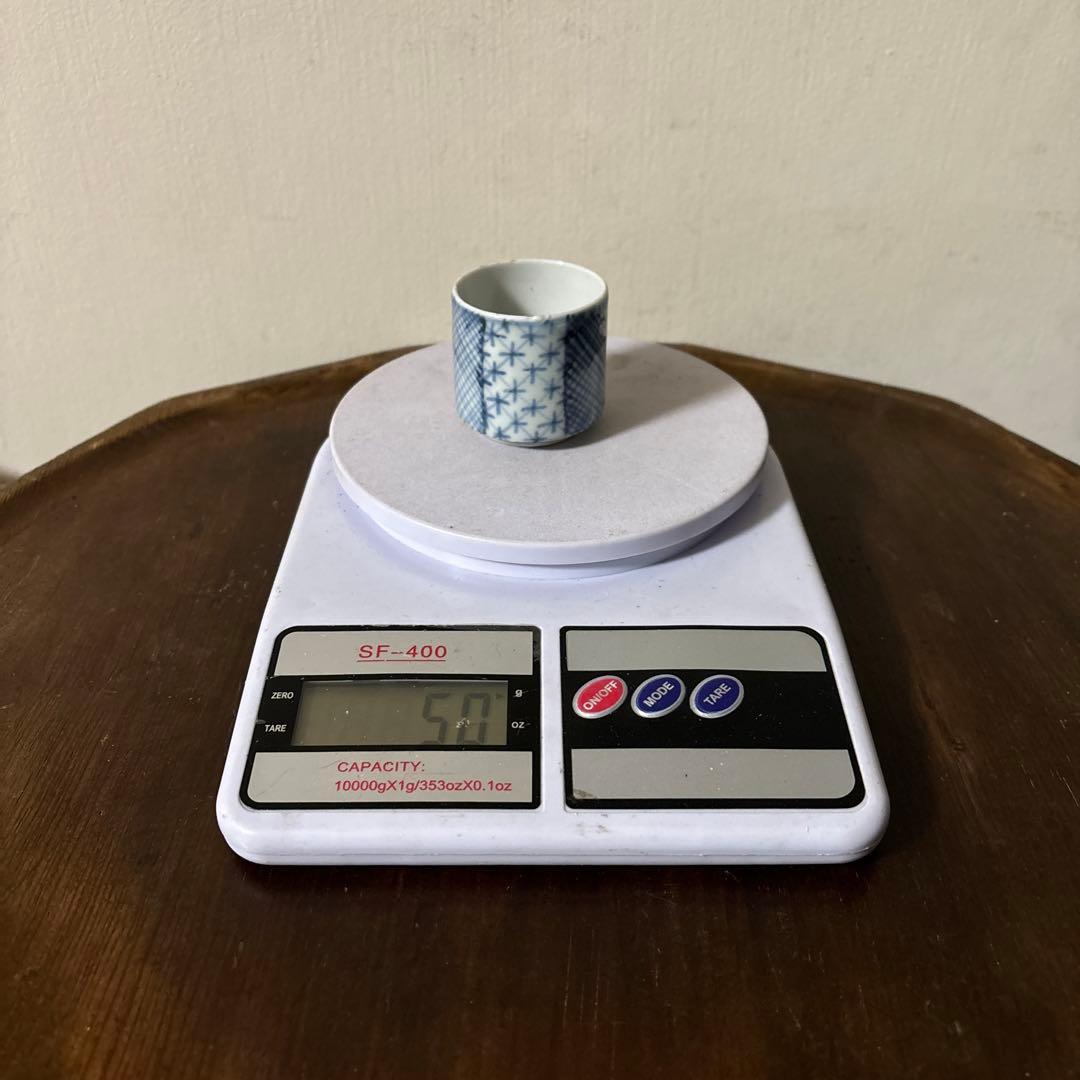 古伊万里筒　のぞき猪口　酢猪口　古道具　アンティーク　蕎麦猪口　検;白洲正子李朝