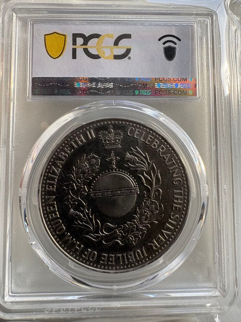 1977年銘　イギリス　ジュビリー　メダルPR64 PCGS 準最高鑑定