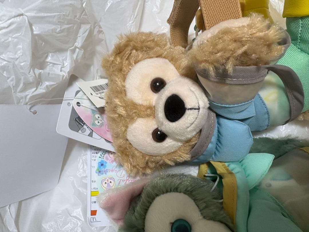 ダッフィー ジェラトーニ レイニーデイズ カーテンホルダー　2点セット