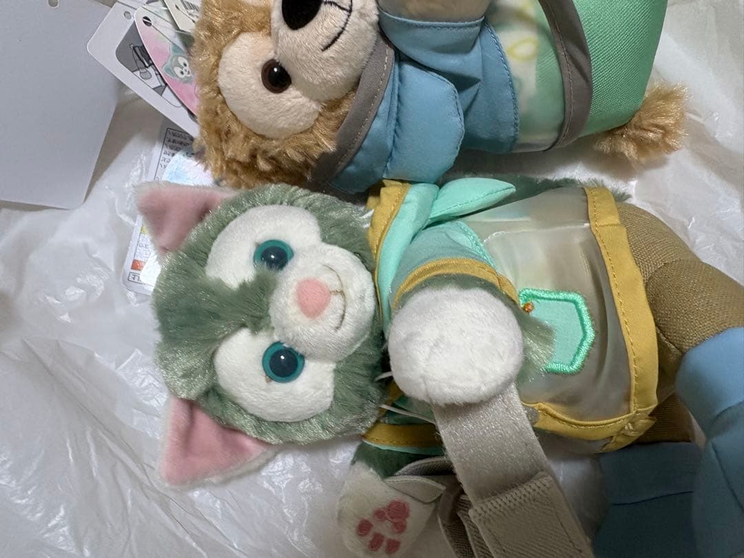 ダッフィー ジェラトーニ レイニーデイズ カーテンホルダー　2点セット