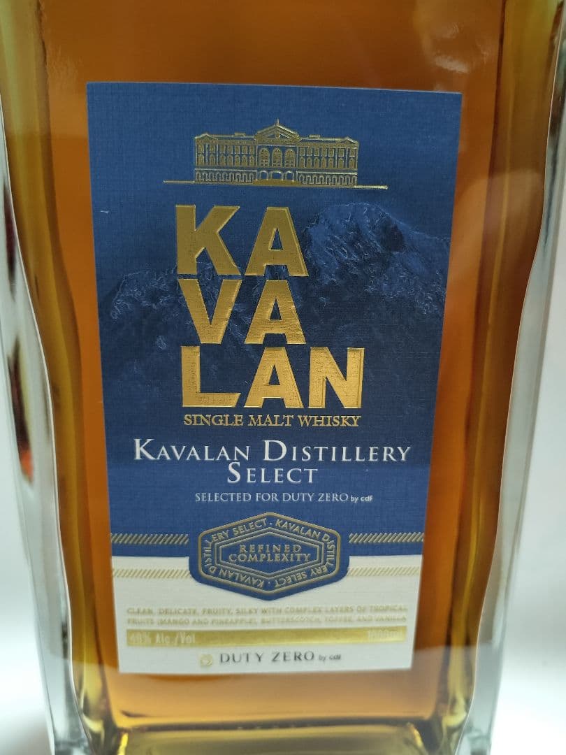 カバラン 1L ウイスキー 台湾 KAVALAN 香港 限定 cdf カヴァラン