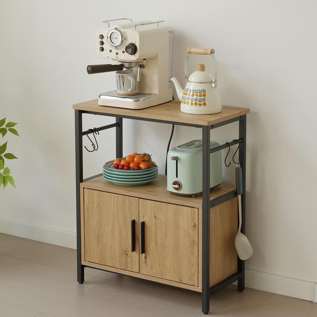 水槽台 水槽スタンド 耐荷重120kg 収納棚 60cm×30cm BROWN