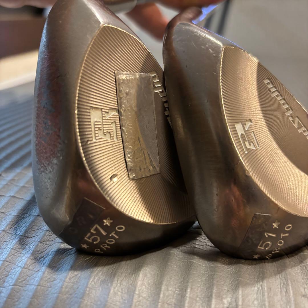 ☆レアグラインドスタジオPROTOTYPE　51°57° ファイヤー115刻印有