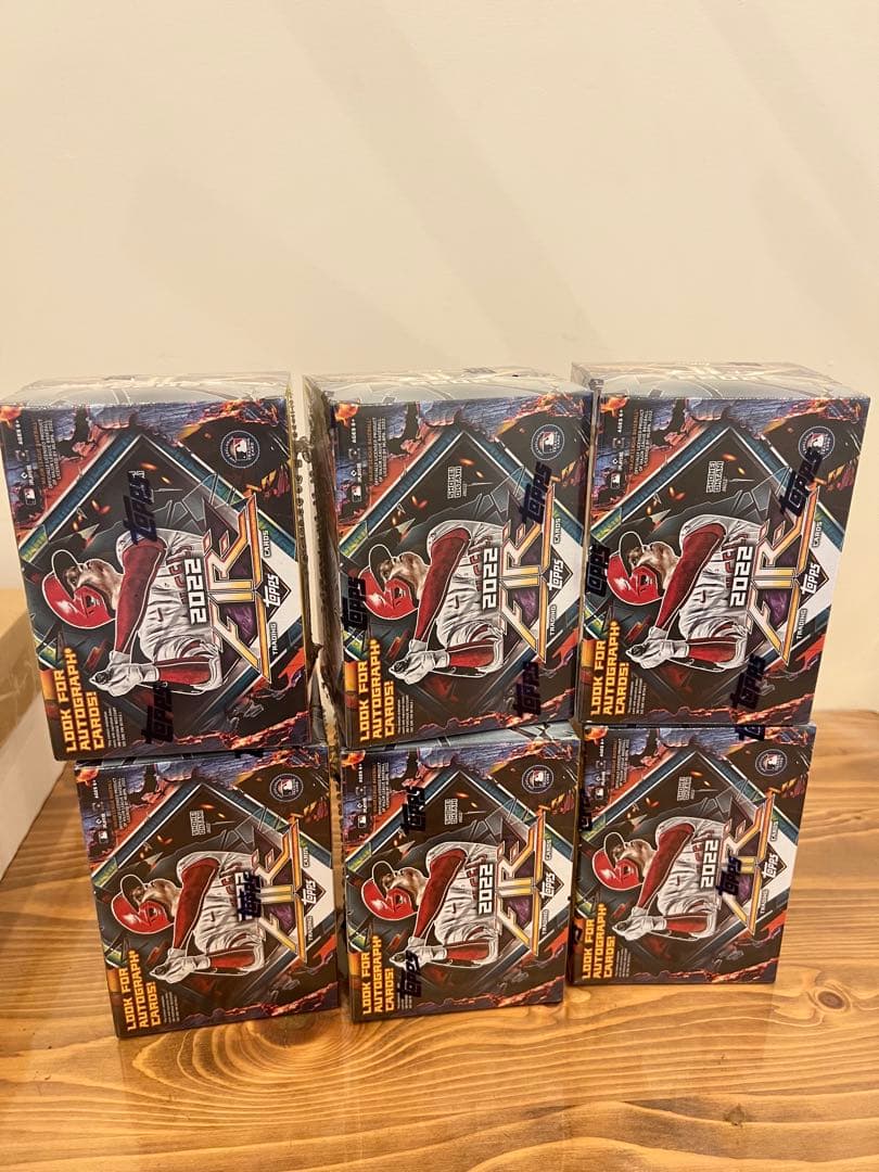 激レア2022 Topps Fire Baseball Blaster 大谷翔平