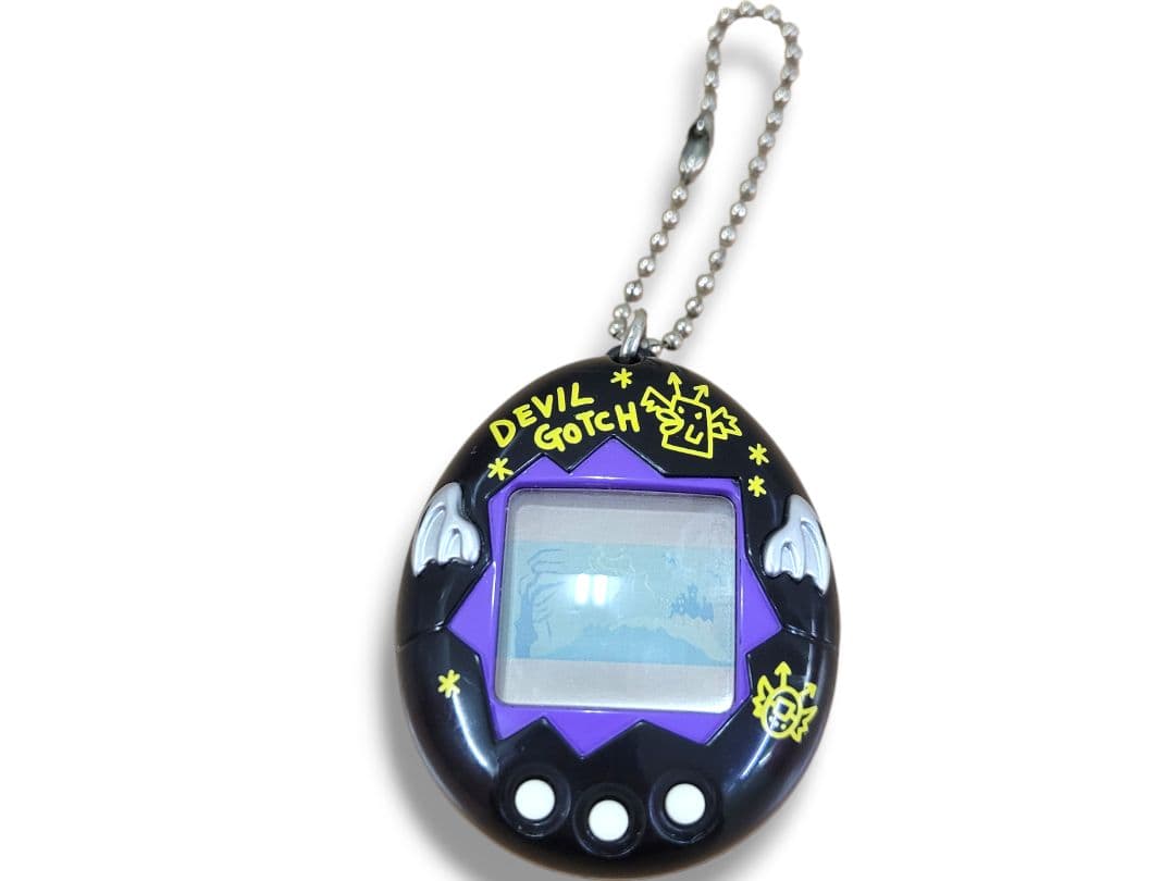 【廃盤・レア】デビルっちのたまごっち ブラック 動作確認済み 美品