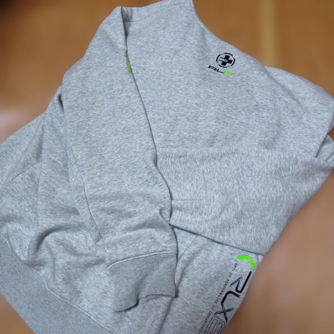 最終値下げ！RLX Ralph Lauren プルオーバーパーカーGrey XL